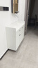 柯诺苏茶水柜餐边柜子储物柜客厅靠墙置物柜轻奢茶柜置物架收纳柜备餐柜 【三门一抽】暖白色90*30*84· 实拍图