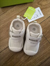 婧麒（JOYNCLEON）婴儿学步鞋0-1岁春夏秋季防滑机能鞋1到3岁婴儿鞋男女宝宝儿童鞋 奶白色 【四季款】 20 码(内长14.5cm 脚长14cm) 实拍图