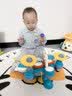 小智星儿童电子琴宝宝多功能敲琴架子鼓儿童婴儿拍拍鼓 【自由蓝】智能教学电子鼓琴 实拍图
