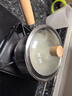 双枪（Suncha）316L不锈钢小奶锅辅食锅汤锅泡面蒸锅燃气电磁炉18cm带盖 实拍图