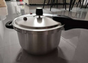 爱仕达（ASD）高压锅压力锅304不锈钢安全六保险防爆炖锅煮锅 燃气明火电磁适用 24cm  带蒸格款4-8人适用 实拍图