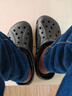 CROCS卡骆驰贝雅洞洞鞋沙滩鞋|10126 黑色-001 39(240mm)  实拍图