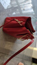 欧时纳（JUST STAR）包包女款2025年新款红色新娘结婚包轻奢斜挎包手提包生日礼物女生 实拍图