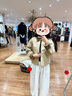 优衣库【狂欢价】女装休闲拉链短茄克/外套巴恩风翻领夹克 479208 32 深米色 L /160/88A 实拍图