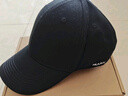 海澜之家（HLA）帽子男士棒球帽鸭舌帽女款时尚户外潮流防晒遮阳百搭四季 黑色 实拍图