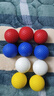 GVOVLVF高尔夫海绵球教学室内练习用PU弹力练习球儿童玩具多色软球宠物球 随机混色10个42mm 实拍图