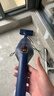 德尔玛（Deerma）DX1000吸尘器家用立式手持吸尘器 有线轻量化强力大功率吸尘器 二合一 宠物 宝石蓝 实拍图