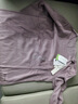 红豆居家红豆绒发热320g双面绒无痕秋衣秋裤女保暖内衣 石楠紫 M 实拍图