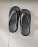 大嘴猴（paul frank）人字拖男士夏季软底沙滩鞋女士夹趾室内居家凉拖鞋 黑色 42-43  实拍图