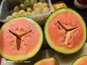 全美2K小糖丸西瓜 2K小糖丸西瓜2-3斤 实拍图