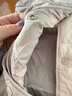 雪中飞经典新款基础舒适轻薄羽绒便捷短款保暖羽绒小马甲轻盈便携舒适 静谧灰|8210-女 2XL 180/100A 实拍图