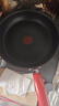 特福（Tefal）平底锅家用牛排不粘煎锅少油烟有钛煎饼锅电磁炉燃气灶通用28cm 实拍图