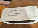 康巴丝（Compas）闹钟夜光聪明灯智能语音报时起床神器自动感光三组闹铃小闹钟儿童学生钟 2139 白色 实拍图