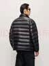 高梵黑金鹅绒服小黑金5.0立领百搭男士短款羽绒服外套 黑色 3XL 实拍图
