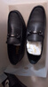 金利来（Goldlion）男鞋商务休闲鞋舒适轻质透气时尚皮鞋59683019201A黑39码 实拍图
