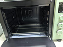 海氏（Hauswirt）C40三代电烤箱家用烘焙多功能发酵一体机食品级搪瓷内胆智能菜单 湖水绿 40L 【国家补贴】 实拍图