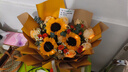 馨仪鲜花速递玫瑰向日葵康乃馨花束生日礼物全国同城配送 韩式混搭花束-阳光款 实拍图