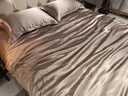 进出口重磅真丝四件套桑蚕丝床单高级感被套双面丝绸床上用品4 香槟金【顺丰速发】 1.2m床单款四件套-被套150*200cm 实拍图