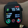 Apple/苹果 Watch Series 10 智能手表GPS款46毫米亮黑色铝金属表壳黑色运动型表带S/M MX263CH/B 实拍图
