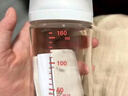 贝亲（Pigeon）玻璃奶瓶宽口径防胀气160ml S号奶嘴 1月+ AA186  实拍图