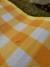尚烤佳（Suncojia）野餐垫 防潮垫 黄白格沙滩垫子 帐篷隔潮爬行垫2*2米 实拍图