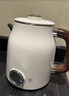 美的（Midea）艺术家电热水壶  烧水壶自动断电保温一体  1.6L大容量电热水壶 316L不锈钢恒温壶 精准控温 63-Q 实拍图