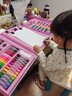 尚韵儿童玩具女孩生日礼物3-6-10岁绘画画套装画笔蜡笔水彩笔女童画板 实拍图
