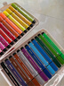 得力（deli）24色可水洗水彩笔易握粗三角学生儿童涂色颜色马克笔画笔套装文具女孩儿童礼物 实拍图