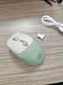 前行者Q5无线蓝牙双模鼠标充电静音女生办公专用高颜值小巧便携游戏笔记本电脑平板iPad手机通用人体工学 牛油果-无线版【适配笔记本/台式机】 实拍图