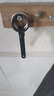迪加伦 汽车钥匙扣 真皮男女士个性创意简约挂件锁匙链腰挂奥迪大众日产别克本田奔驰吉利比亚迪哈弗 铂金灰 实拍图