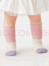巴拉巴拉宝宝中筒袜子棉春季男女童新生婴儿童袜不勒腿三双装209925172205 实拍图