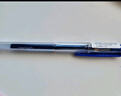uni三菱 uni-ball UM-100蓝笔中性笔高颜值0.5mm蓝色签字笔商务学生考试刷题专用水笔水性笔 1支 实拍图