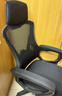 锦汐 电脑椅家用办公椅子靠背人体工学椅学习转椅老板座椅游戏电竞椅 【可后躺】黑框黑网 实拍图