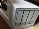 绿联私有云DXP4800 8G版四盘位NAS网络存储个人云硬盘AI家庭服务器 手机平板扩容适用iPhone17 实拍图