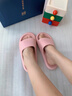 朴西新款EVA踩屎感厚底拖鞋女士居家室内情侣拖鞋男 净水色 39-40 实拍图