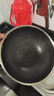 炊大皇 炒锅 304不锈钢炒菜锅煎锅 平底不粘炒锅32cm 可立可视盖不挑灶 实拍图