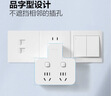 公牛（BULL）转换插头/品字形一转二插座/无线转换插座/电源转换器 适用于卧室、厨房 2位分控开关插座  实拍图