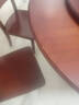 歆菲逸 实木餐桌家用圆形转盘餐桌椅组合吃饭桌中式圆桌餐厅家具桌子 1.5米餐桌+10椅带转盘 实拍图