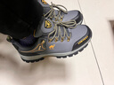 骆驼动感断码骆驼男鞋登山鞋真皮运动透气徒步防水防滑旅游户外男女鞋 30115灰色男鞋 43 实拍图