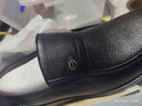 奥康（Aokang）男鞋牛皮套脚圆头舒适商务休闲鞋黑色41码 实拍图
