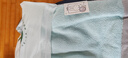 金号浴巾 3A抗菌A类全棉米菲舒适加厚强吸水大浴巾140*75cm 475g兰色 实拍图
