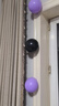 多美忆生日场景布置派对装饰气球成人儿童男孩生日快乐背景墙布置银黑紫 实拍图