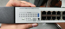 华三（H3C）24口千兆交换机 非网管企业级交换器 网络网线分线器分流器 自带挂耳 可上机架 Mini S24G-U 实拍图