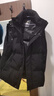 康博羽绒马甲男外穿冬季保暖加厚男款马夹内胆 黑色 XL 实拍图