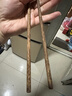 双枪（Suncha）筷子 天然家用实木无漆无蜡鸡翅木雕刻筷子套装10双装 实拍图