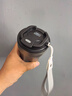 京东京造保温杯 咖啡杯男女便携随行水杯实用杯子 银灰色360ml 实拍图