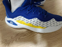 安德玛（UNDERARMOUR）库里CURRY 11男女情侣运动篮球鞋3027416 蓝黄色100 3026615-100 44 实拍图