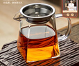 忆壶茶（YIHUTEA）玻璃公道杯带过滤网茶漏套装茶具配件茶海分茶器加厚功夫茶杯大号 公道杯350ml+茶漏 实拍图