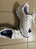 斯凯奇（Skechers）女鞋秋冬小白熊休闲鞋子厚底增高百搭运动软底老爹鞋99999863 白色/海军蓝色/WNV 36 实拍图