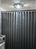 美居客隐形折叠浴帘免打孔防水防霉浴室卫生间隔断帘单帘2.0*2.0m(雅灰) 实拍图